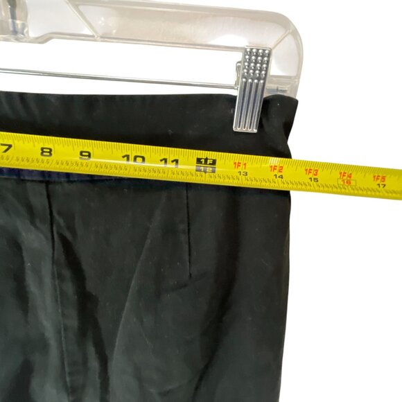 Gap Women's Black A-Line Skirt Back Zipper Stretch Whimsygoth Neutral - Picture 6 of 6